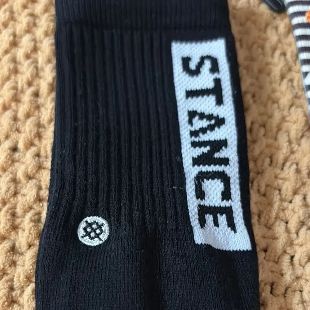 3 Pairs Stance Youth Size Medium(11-2) Crew Casual Socks